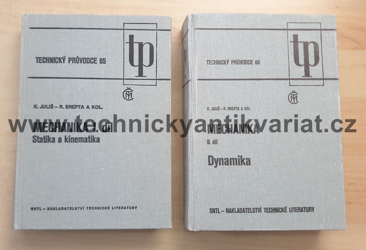 Mechanika I.,II., K. Juliš, R.Brepta (1986, 1987)