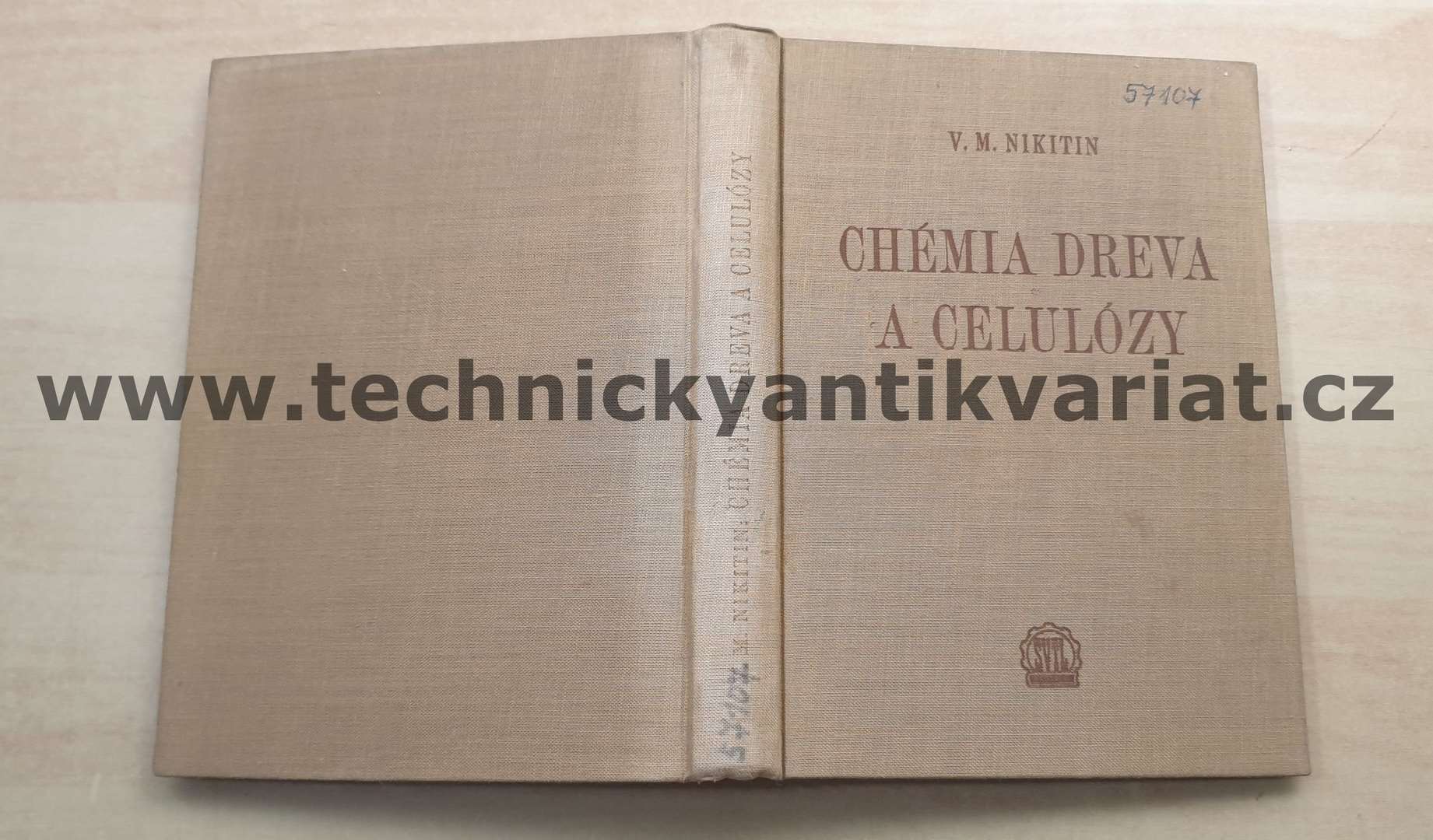Chémia dreva a celulozy - V.M.Nikitin (1956)