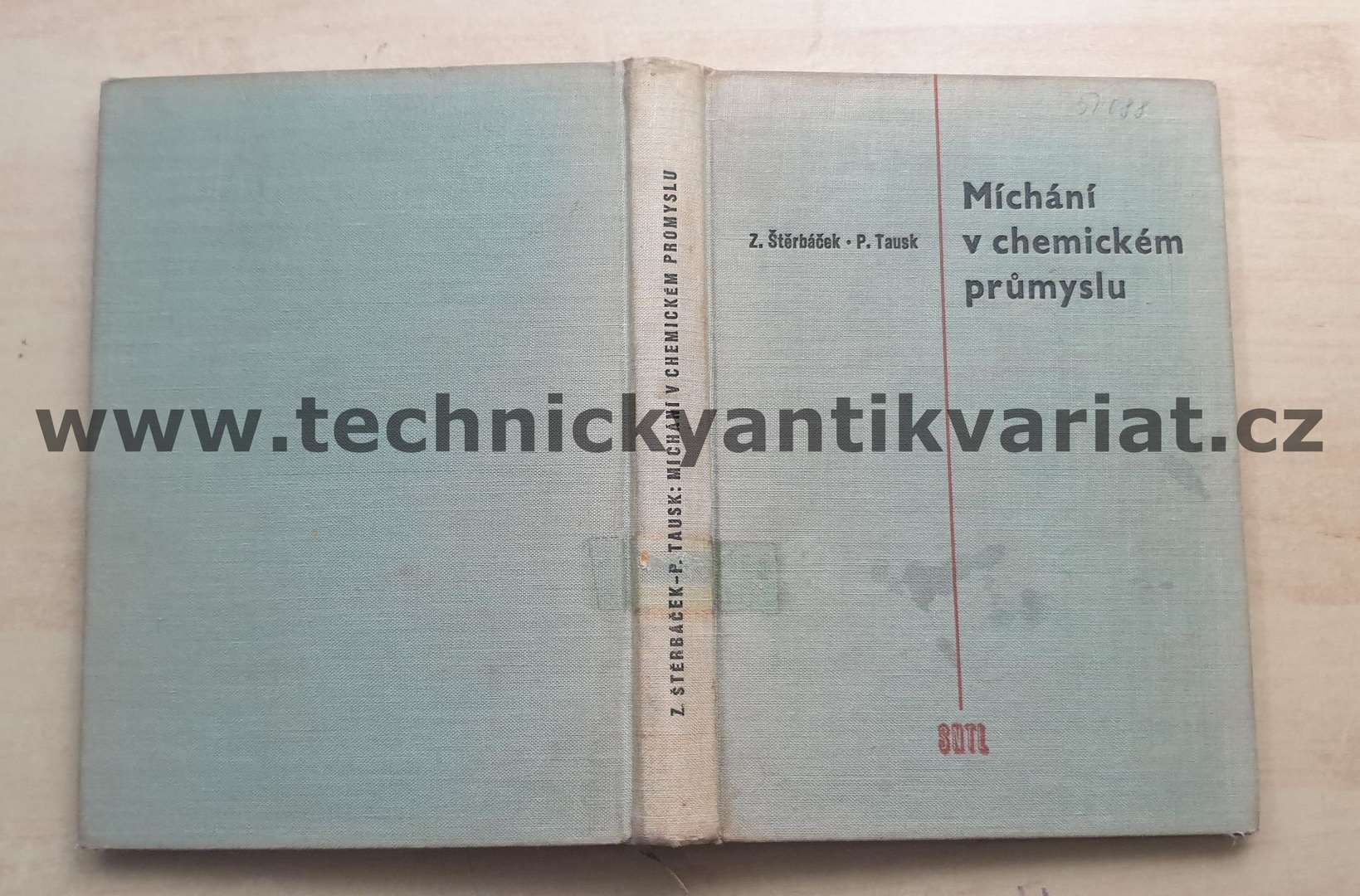 Míchání v chemickém průmyslu - Z.Štěrbáček, P.Tausk (1959)
