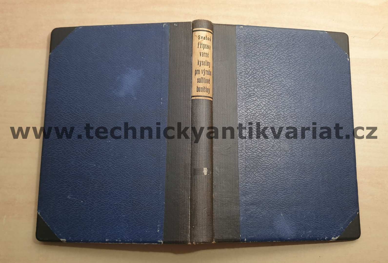 Příprava varné kyseliny pro výrobu sulfitové buničiny - Miloš Svatoš (1952)