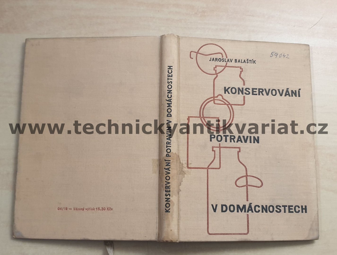Konservování potravin v domácnostech - Jaroslav Balaštík (1958)