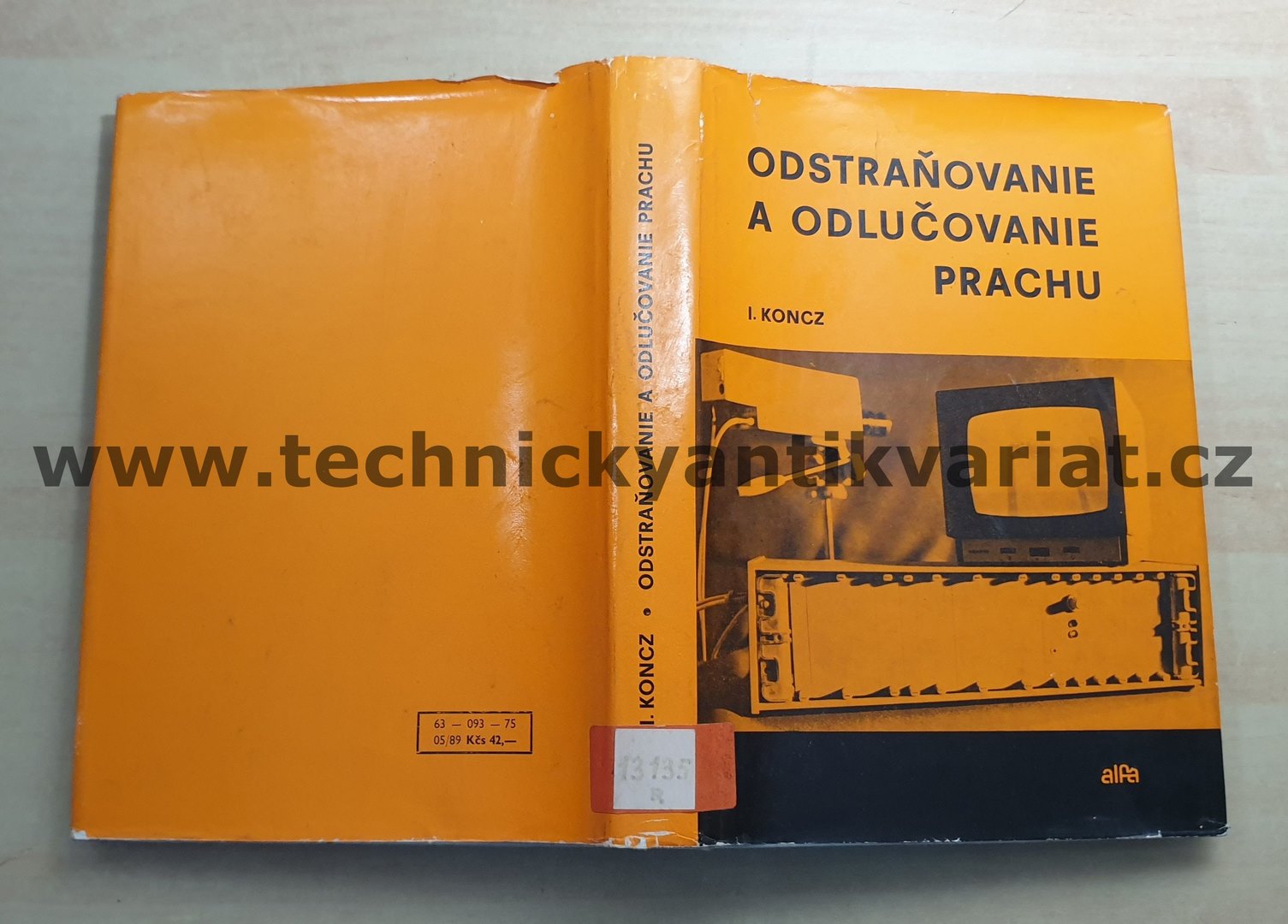 Odstraňovanie a odlučovanie prachu - István Koncz (1977)