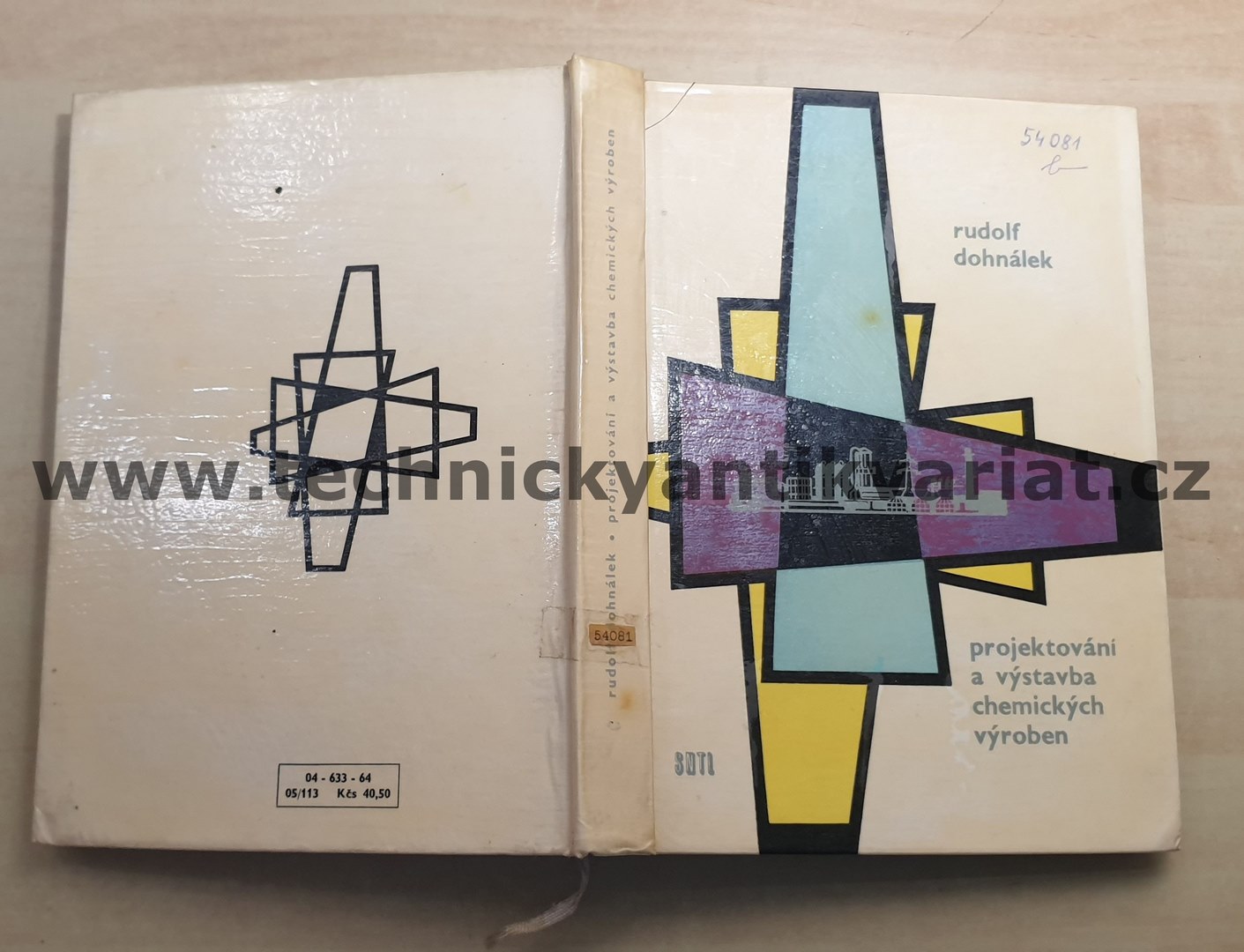 Projektování a výstavba chemických výroben - Rudolf Dohnánek (1964)