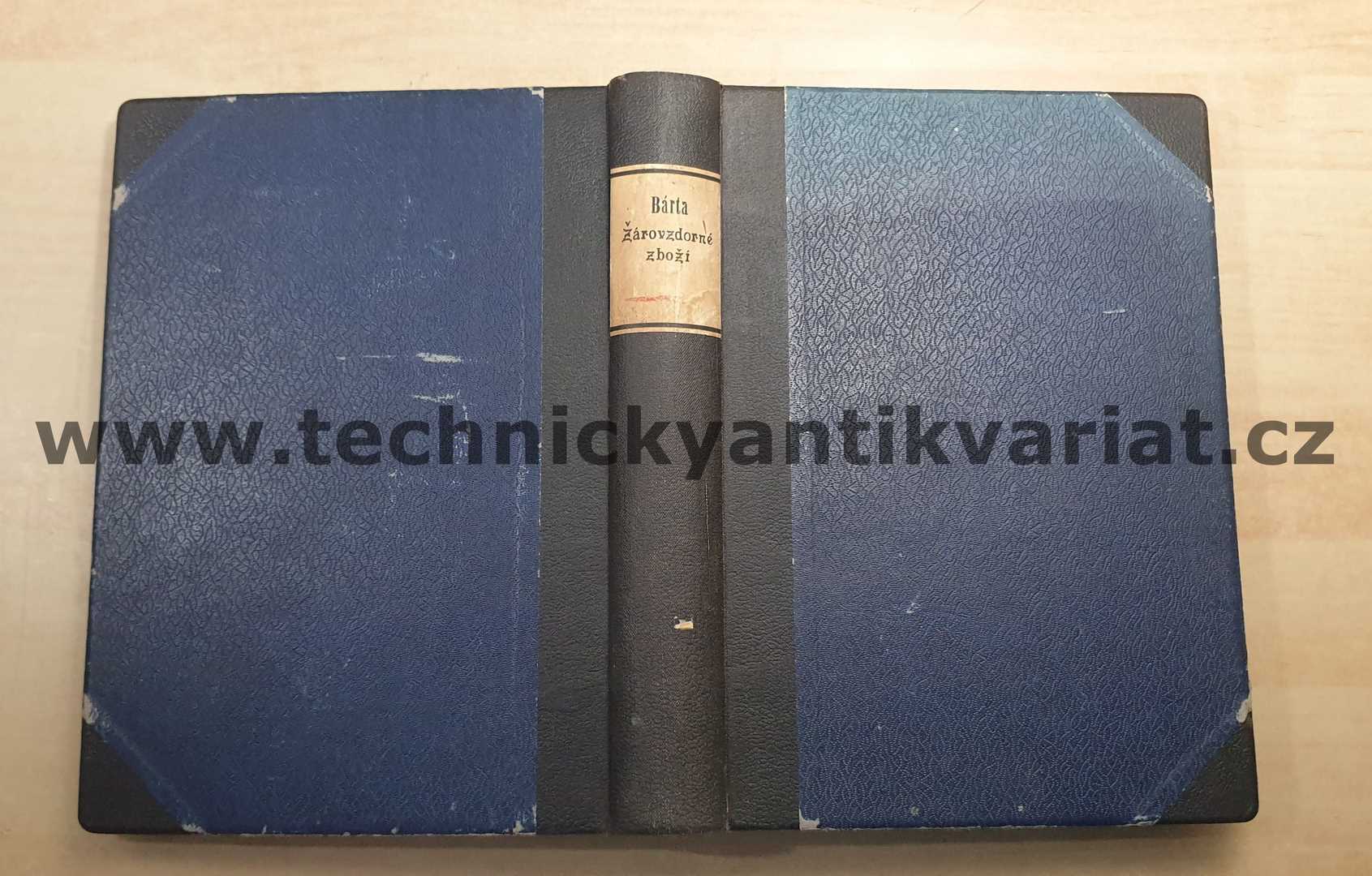 Keramika II. žárovzdorné zboží I. Rudolf Bárta (1948)