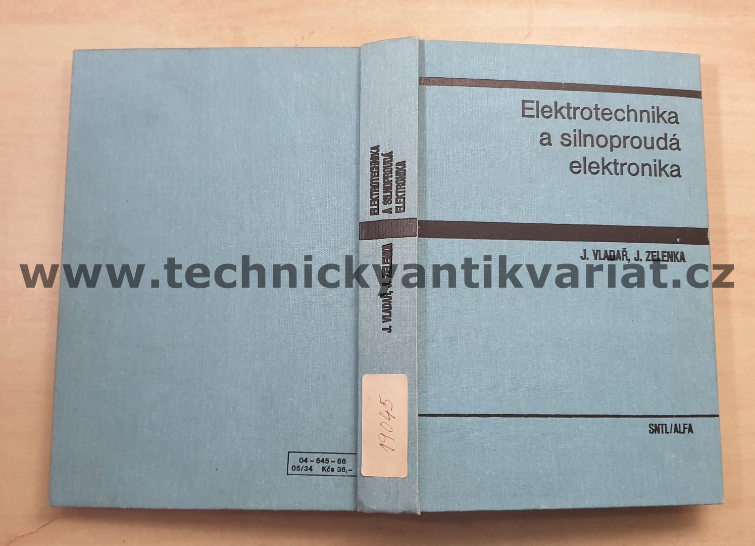 Elektrotechnika a silnoproudá elektronika - J. Vladař, J. Zelenka (1986)