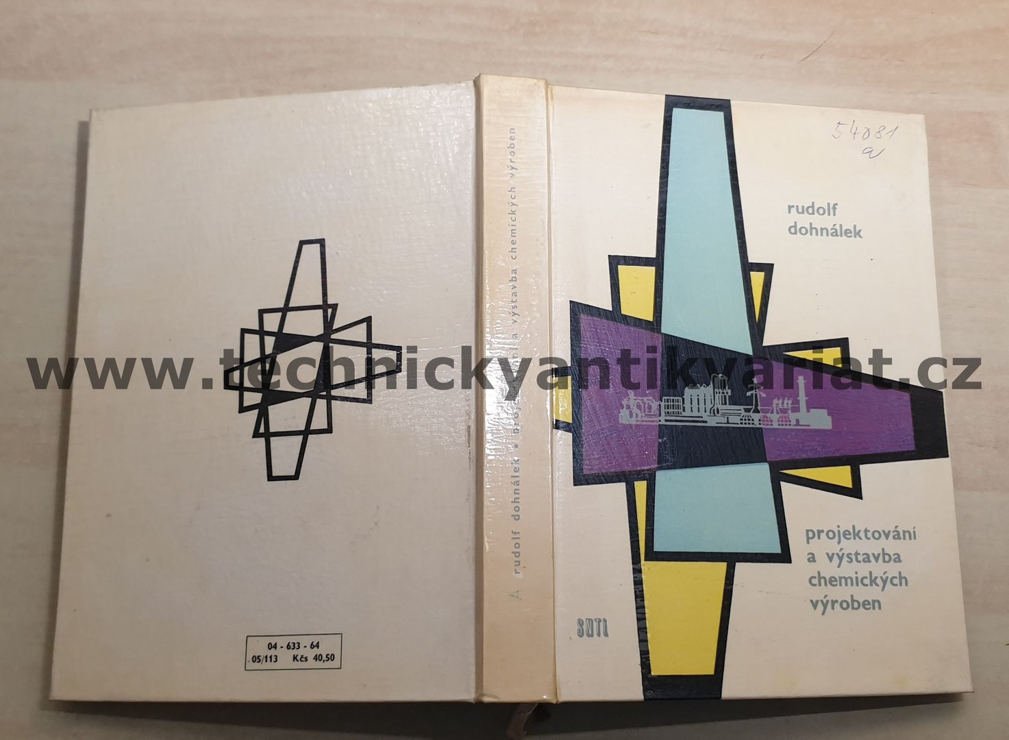 Projektování a výstavba chemických výroben - Rudolf Dohnánek (1964)