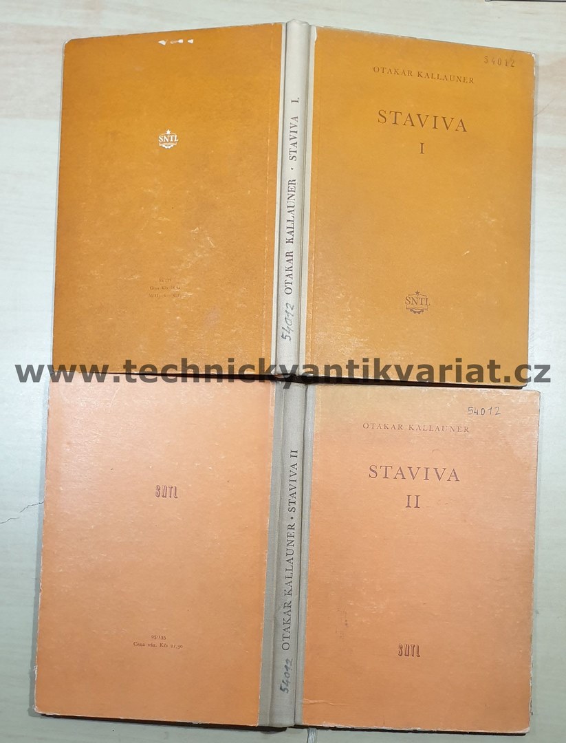 Staviva I., II. - Otakar Kallauner (1956,1959)