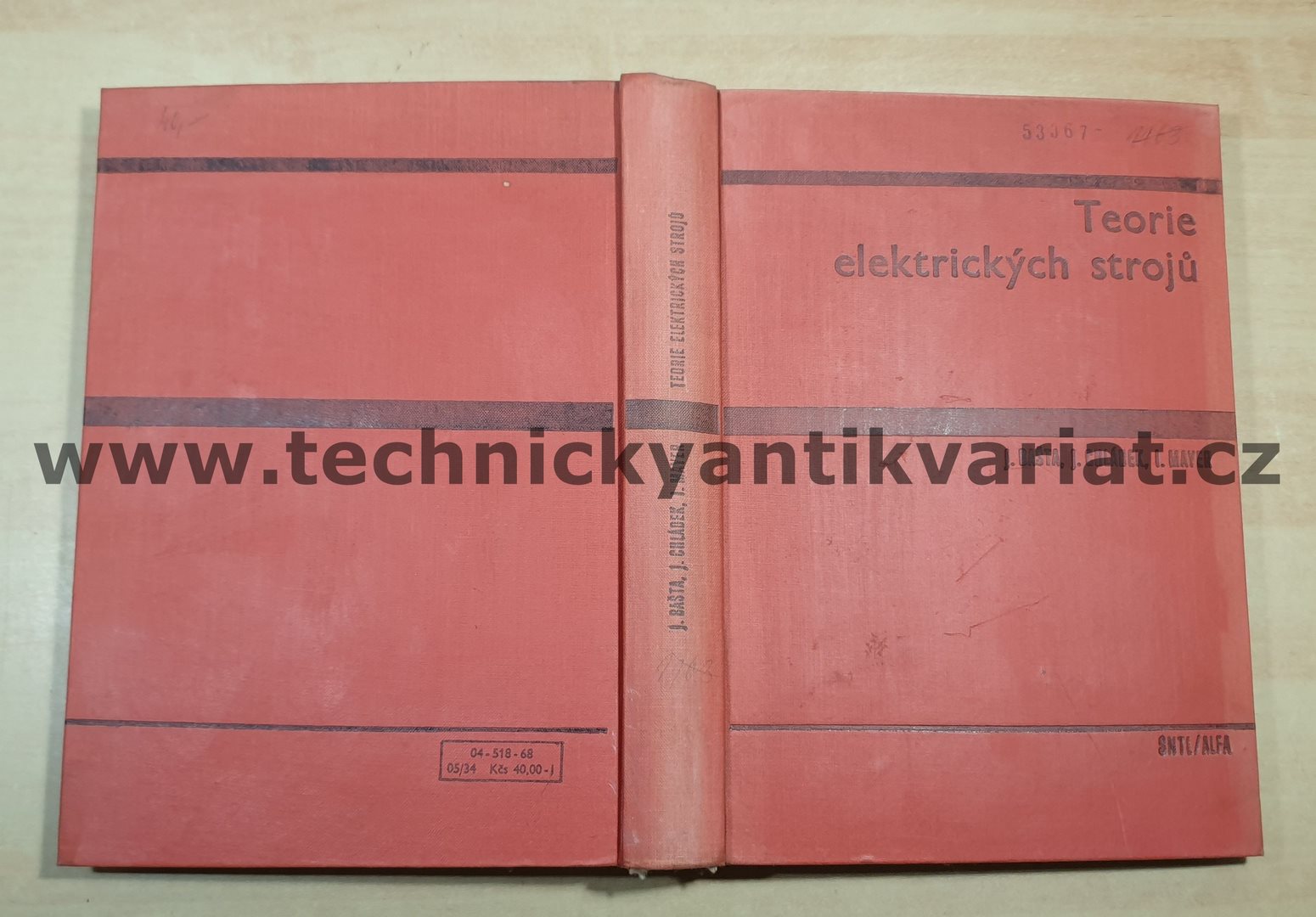 Teorie elektrických strojů - Bašta, Chládek, Mayer (1968)