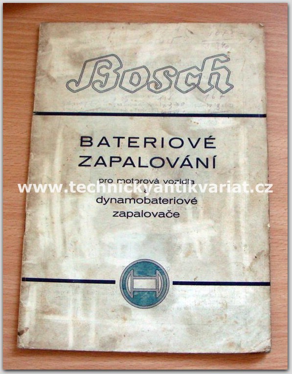 Bosch - bateriové zapalování