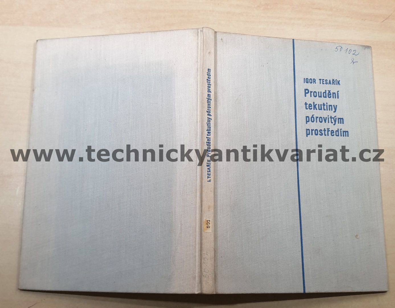 Proudění tekutiny pórovitým prostředím - Igor Tesařík (1961)