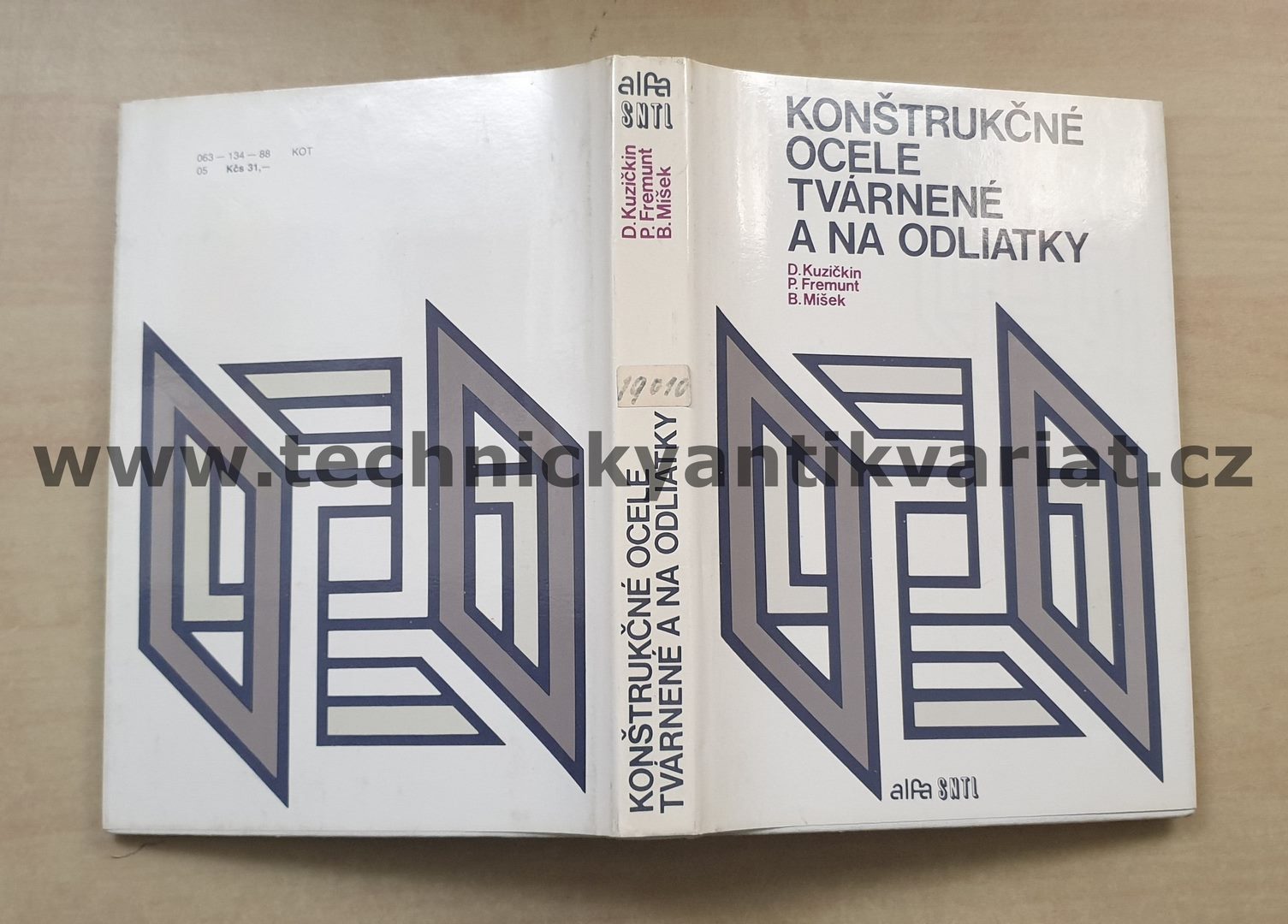 Konštrukčné ocele tvárnené a na odlitky - Kuzičkin, Fremunt, Mišek (1988)