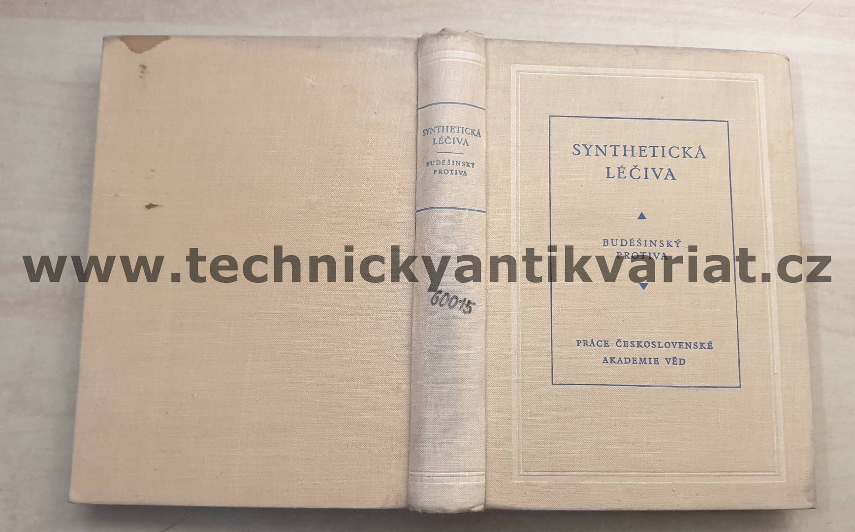 Synthetická léčiva - Buděšinský, Protiva (1954)