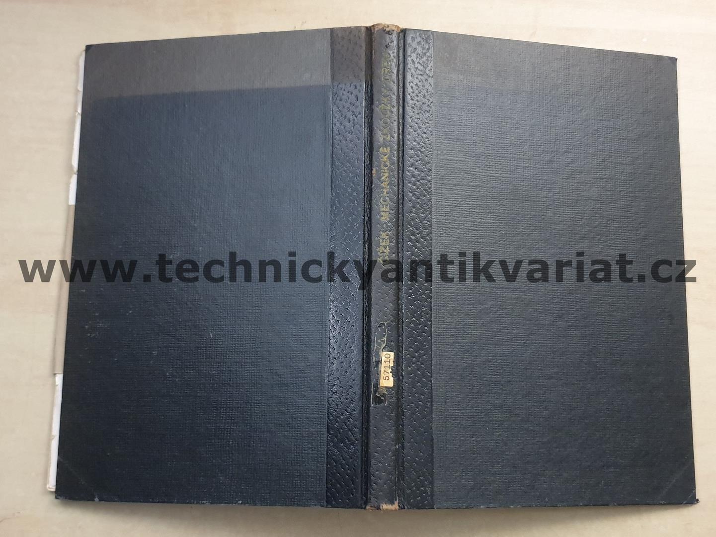Mechanické zkoušky dřev - Ludvík Čížek (1932)