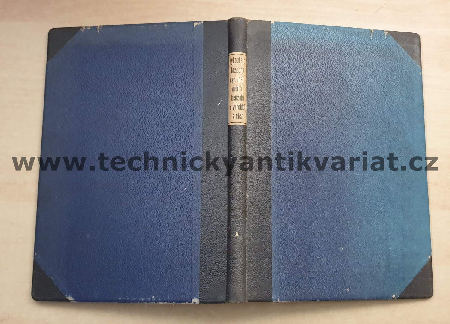 Rozbory černouhelných dehtů, benzolu a výrobků z nich - Jiří Vykoukal (1951)