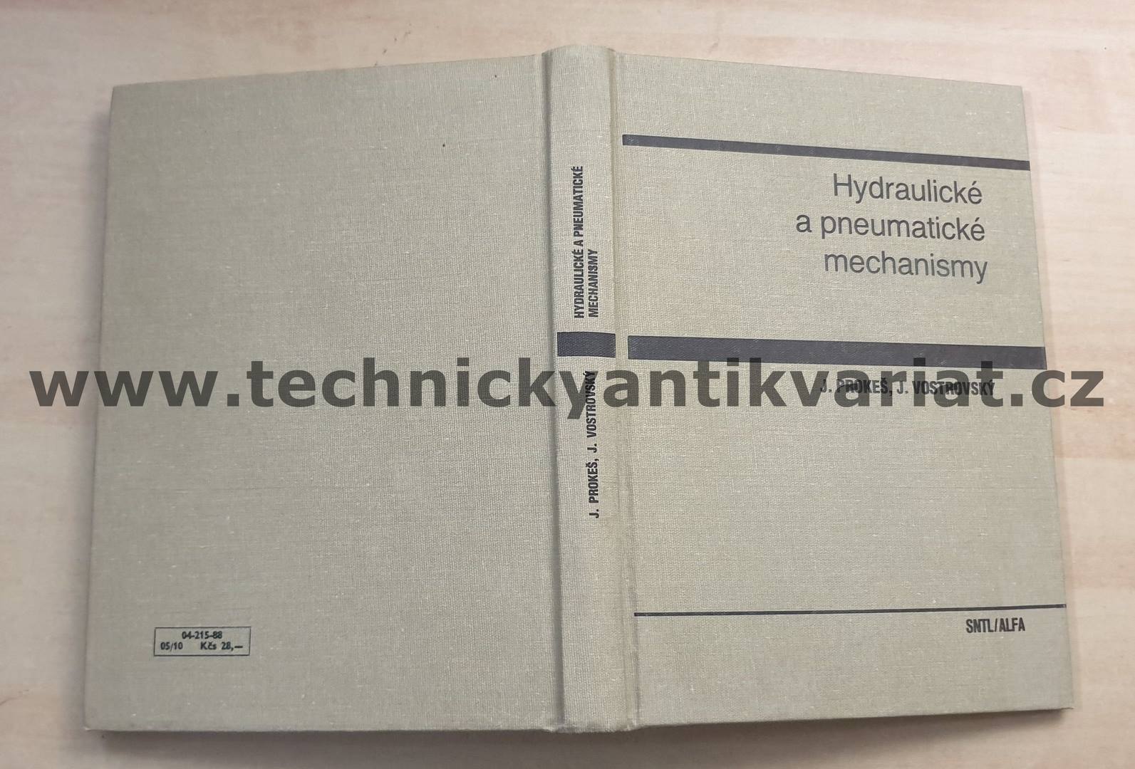 Hydraulické a pneumatické mechanismy - Prokeš, Vostrovský (1988)