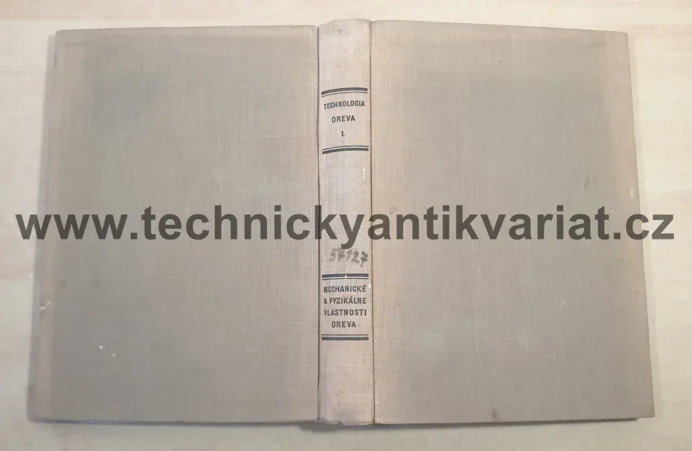 Mechanické a fyzikálne vlastnosti dreva - Lexa, Nečesaný, Paclt (1952)