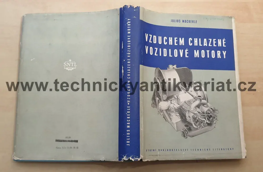 Vzduchem chlazené vozidlové motory - Julius Mackerle (1955)