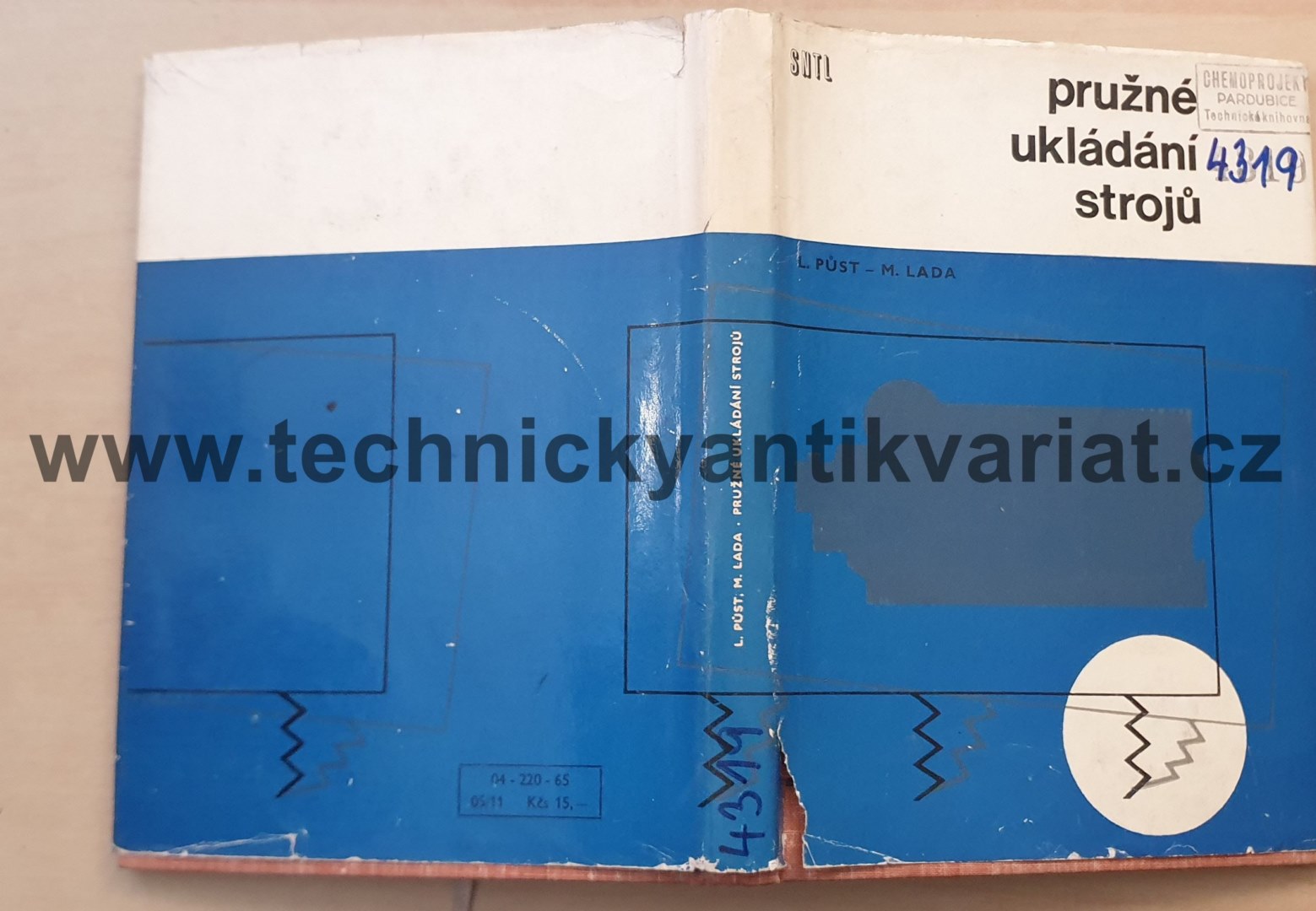 Pružné ukládání strojů - Půst, Lada (1965)