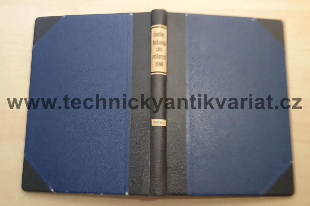Technologie uhlovodíkových plynů - A.M.Ginstling (1951)