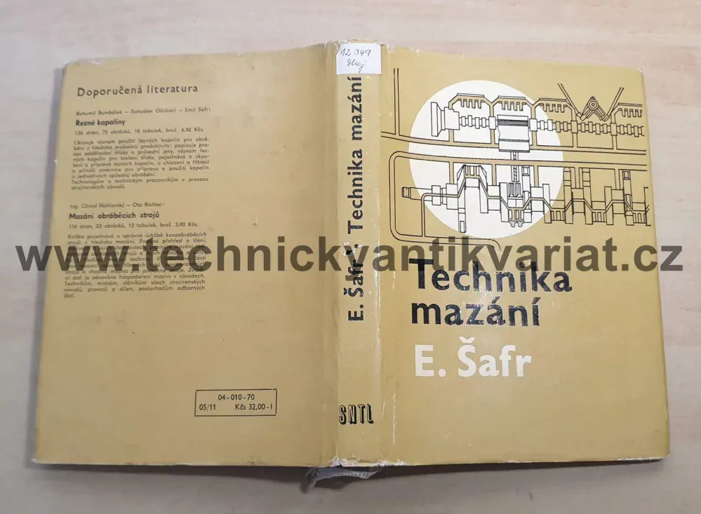 Technika mazaní - E. Šafr (1970)