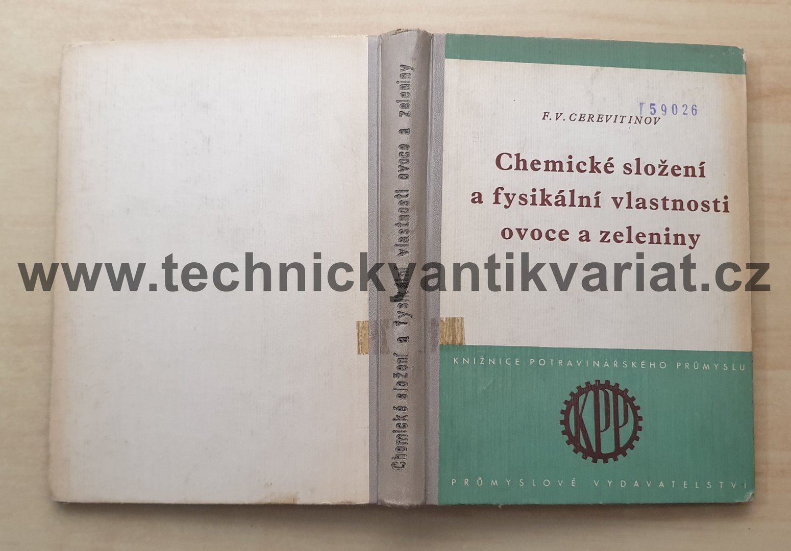 Chemické složení a fysikální vlastnosti ovoce a zeleniny - F.V.Gerevitinov (1952)