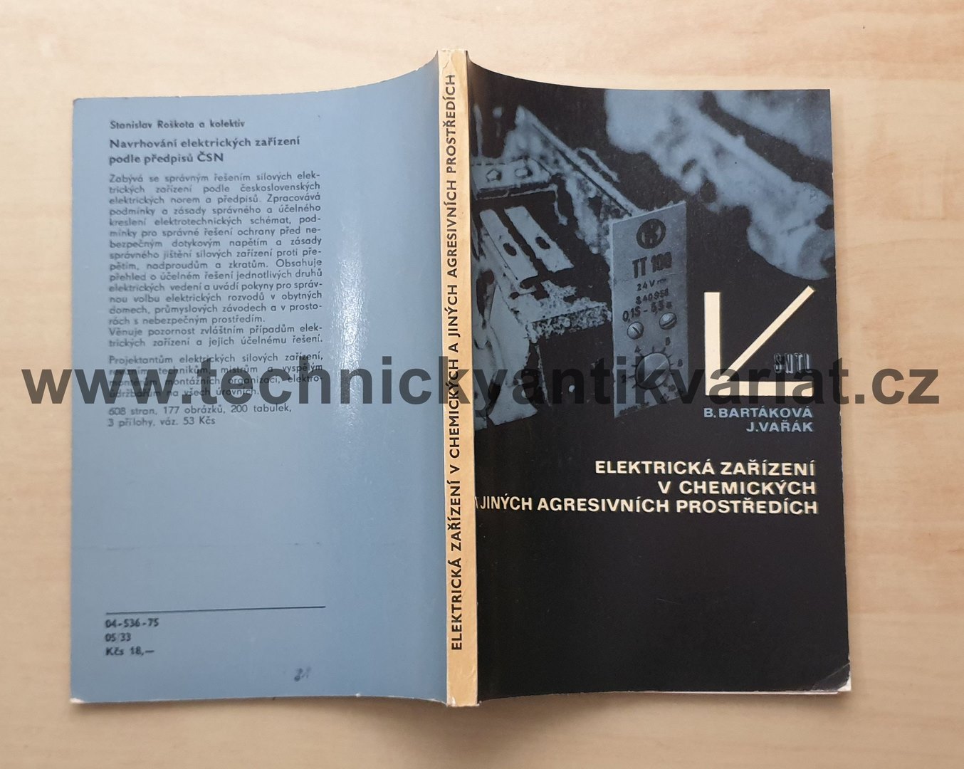 Elektrická zařízení v chemických a jiných agresivních prostředí - Bartáková, Vařák (1975)