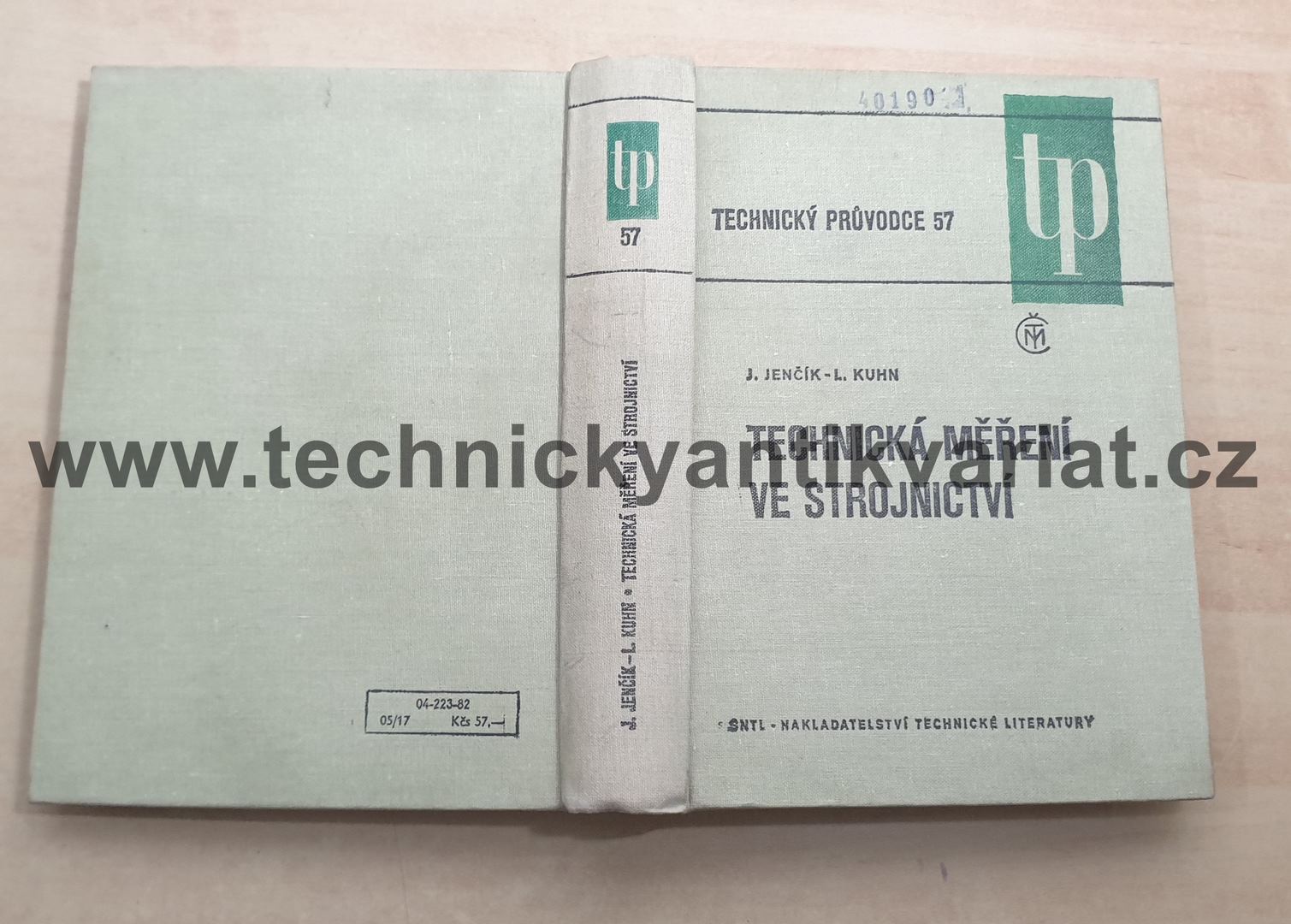 Technická měření ve strojnictví - J. Jenčík, L.Kuhn (1982)