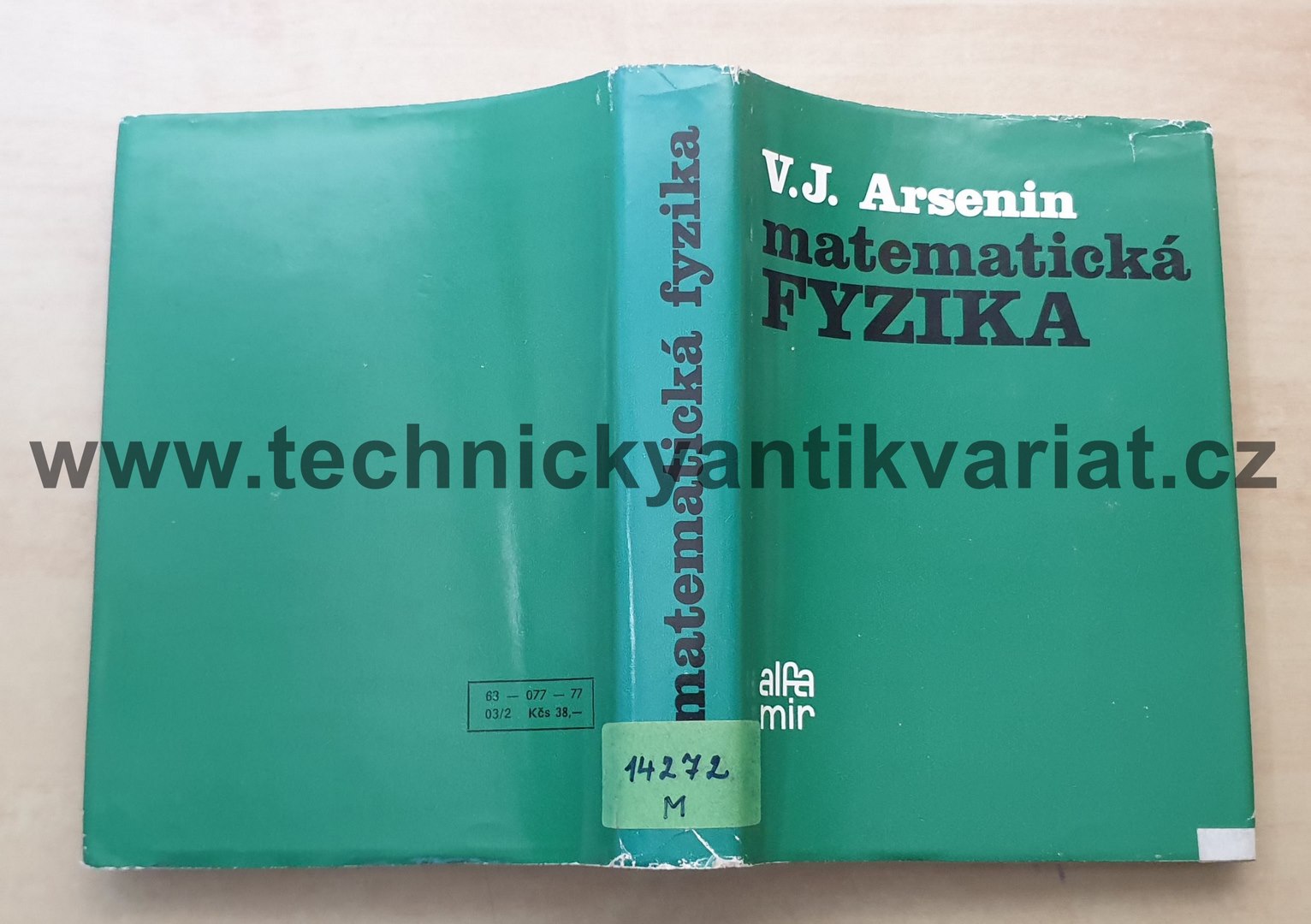 Matematická fyzika - V.J. Arsenin (1977)