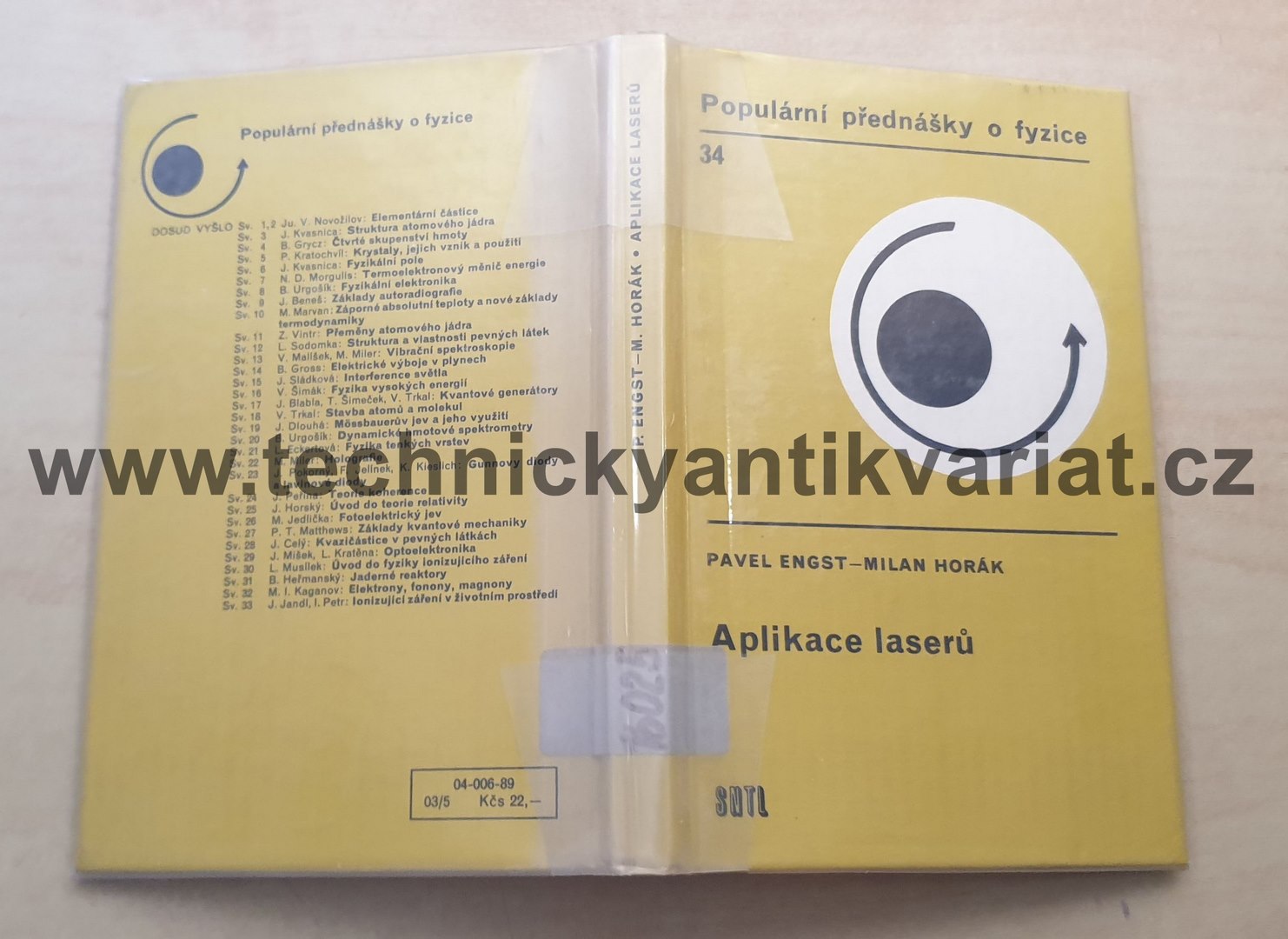 Aplikace Laserů - Pavel Engst, Milan Horák (1989)