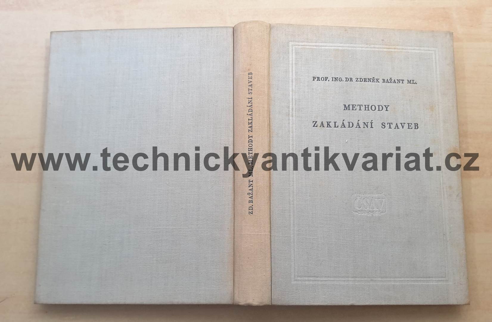 Methody zakládání staveb - Zdeněk Bažant (1956)