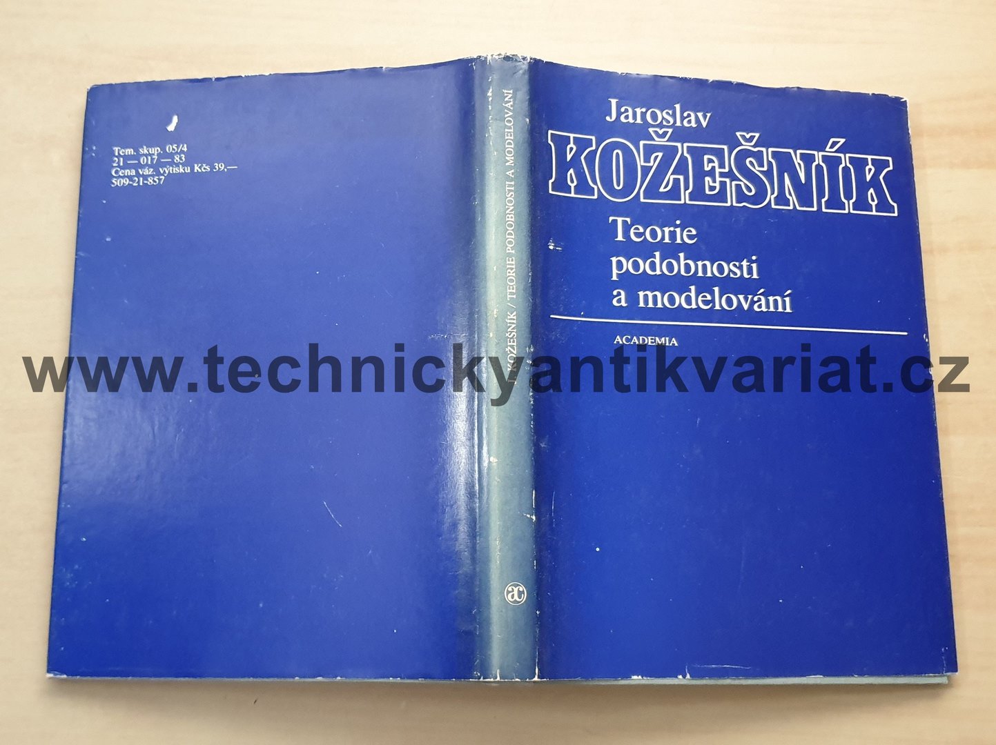 Teorie podobnosti a modelování - J. Kožešník (1983)