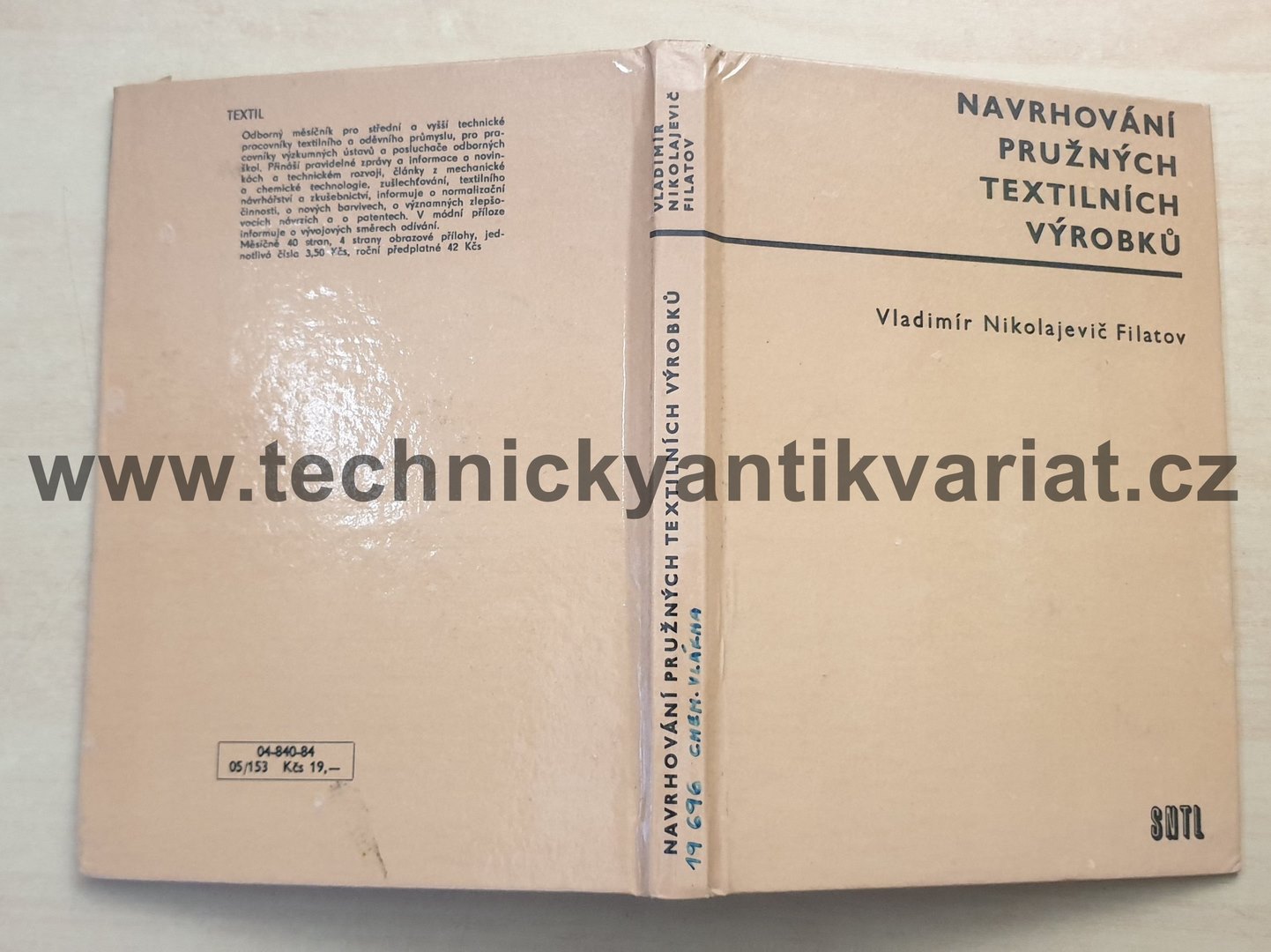 Navrhování pružných textilních výrobků - V.N. Filatov (1984)