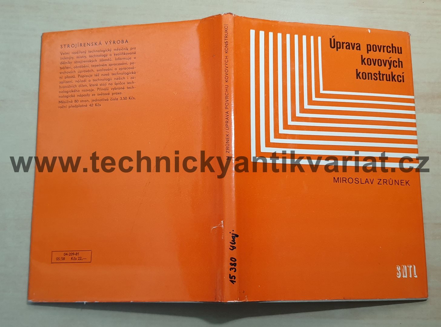 Úprava povrchů kovových konstrukcí - Miroslav Zrůnek (1981)