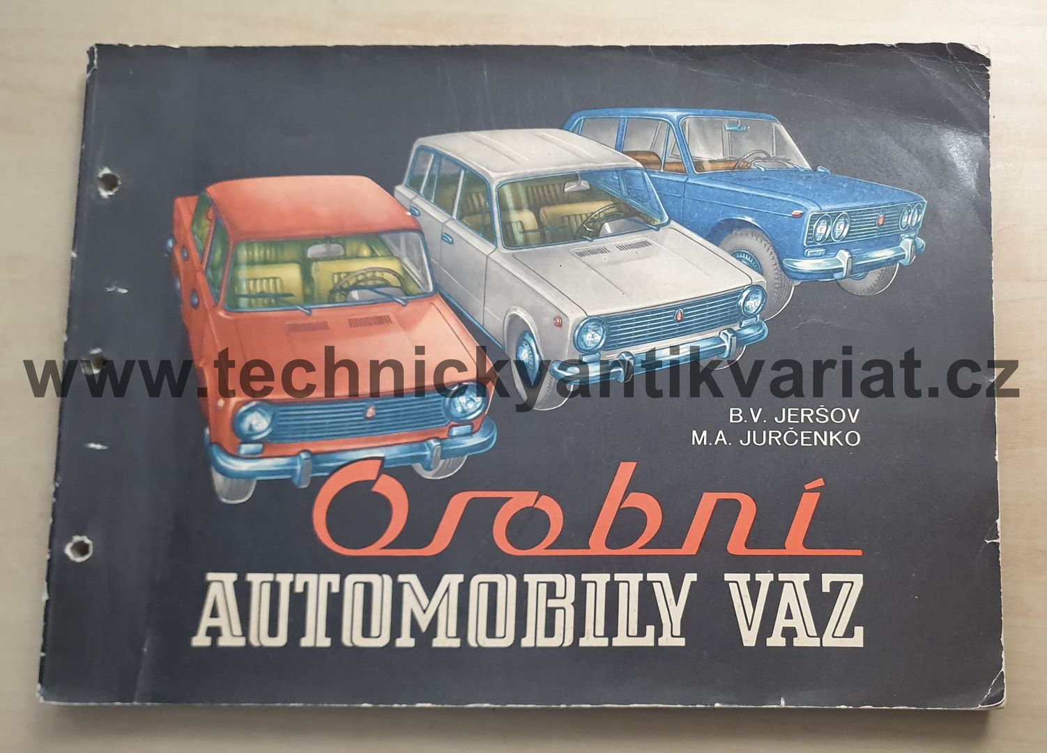 Osobní automobily VAZ - Jeršov, Jurčenko (1985)
