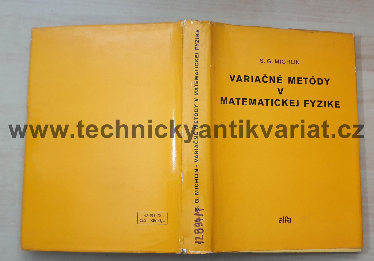 Variačné metody v matematickej fyzike - S.G.Michlin (1974)