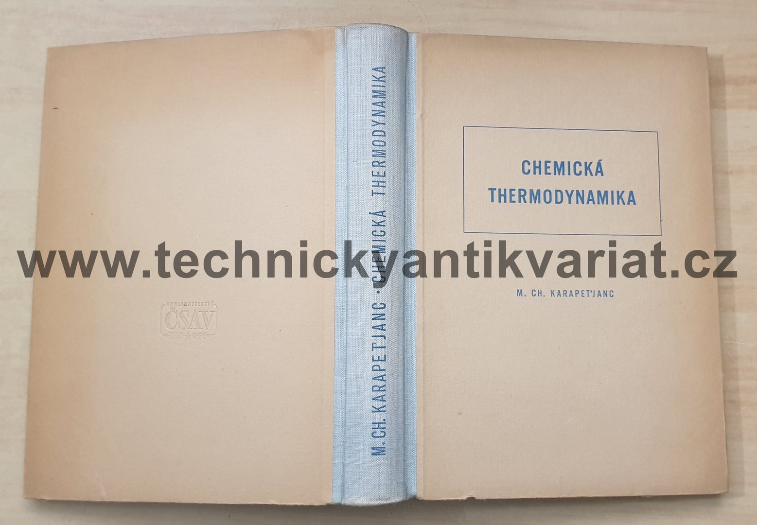 Chemická thermodynamika - M. Ch. Karapeťjanc (1953)