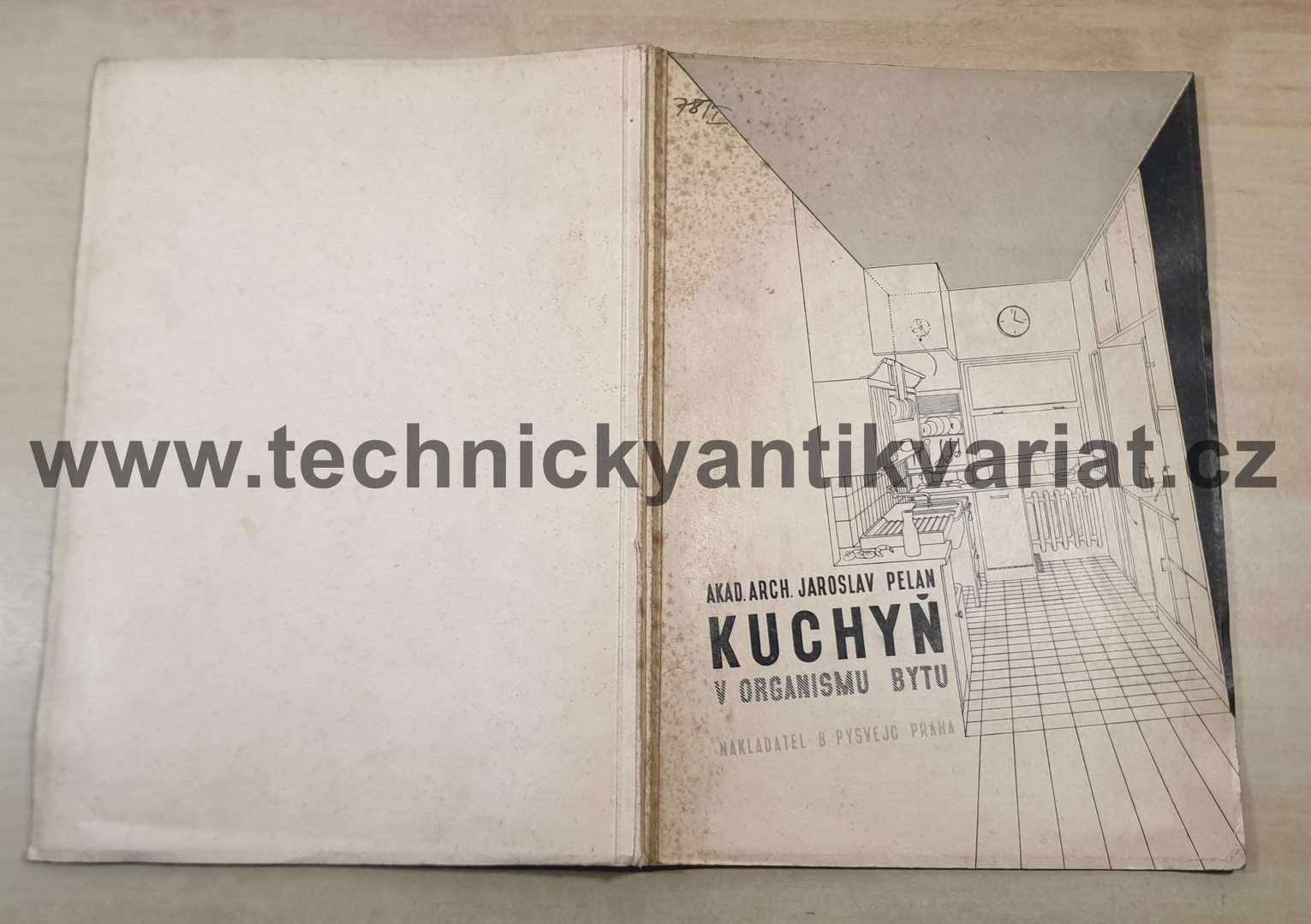 Kuchyň a organismu bytu - Jaroslav Pelan (1946)