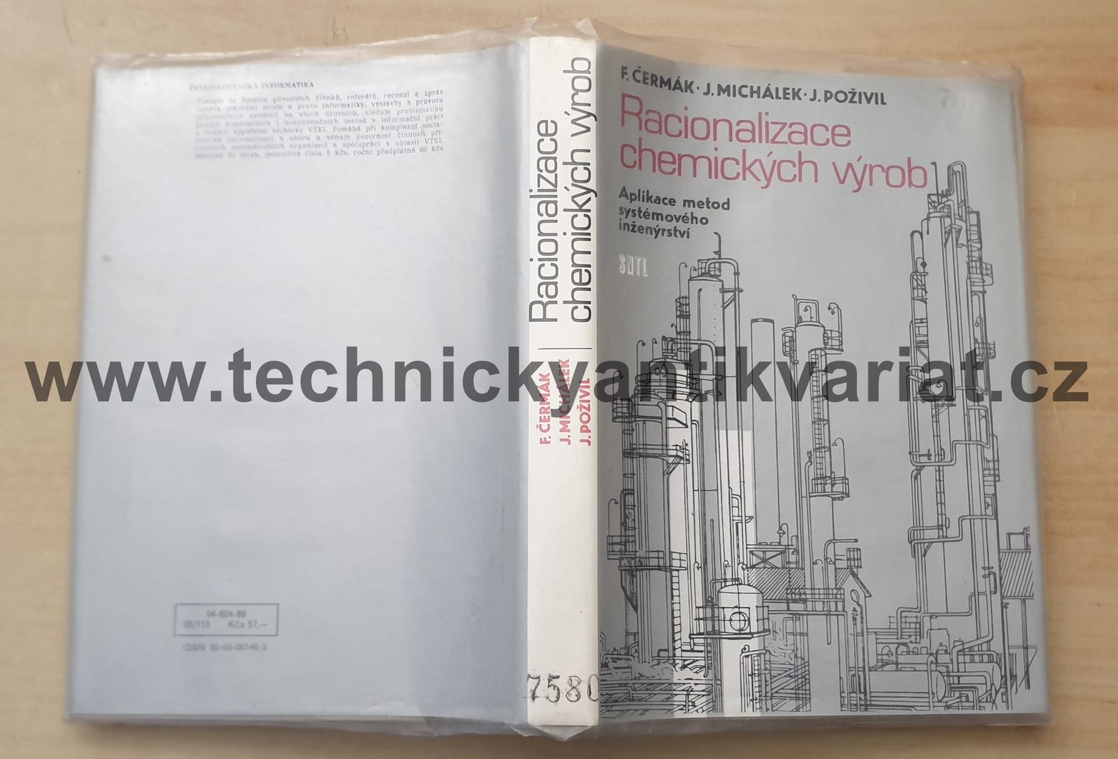 Racionalizace chemických výrob - Čermák, Michálek, Poživil (1989)