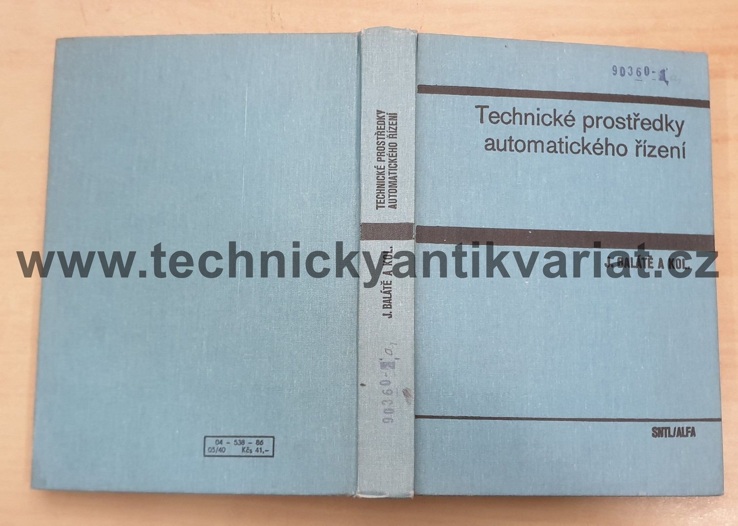 Technické prostředky automatického řízení - Jaroslav Balátě (1986)