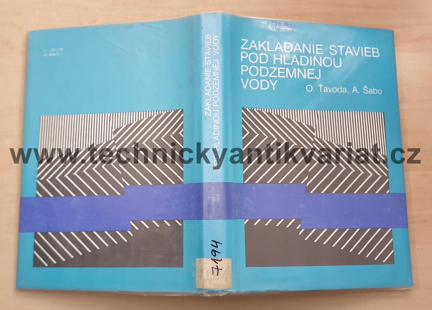 Zakladanie stavieb pod hladinou pozdemnej vody - Ťavoda, Šabo (1985)