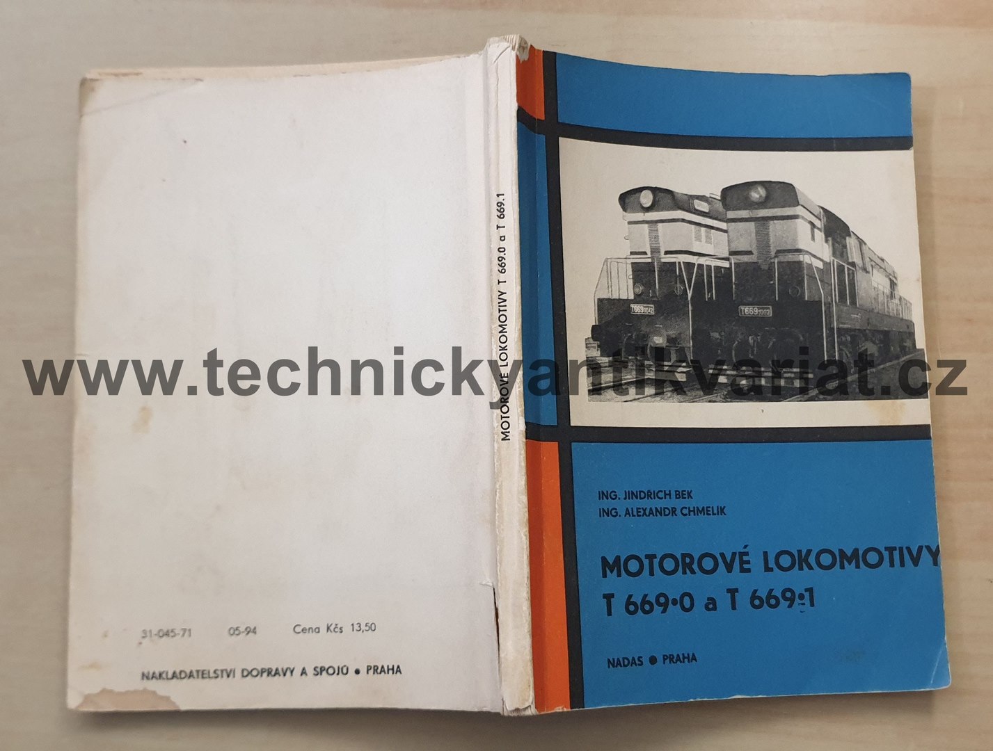 T669.0, T669.1 motorové lokomotivy - Bek, Chmelík (1971)