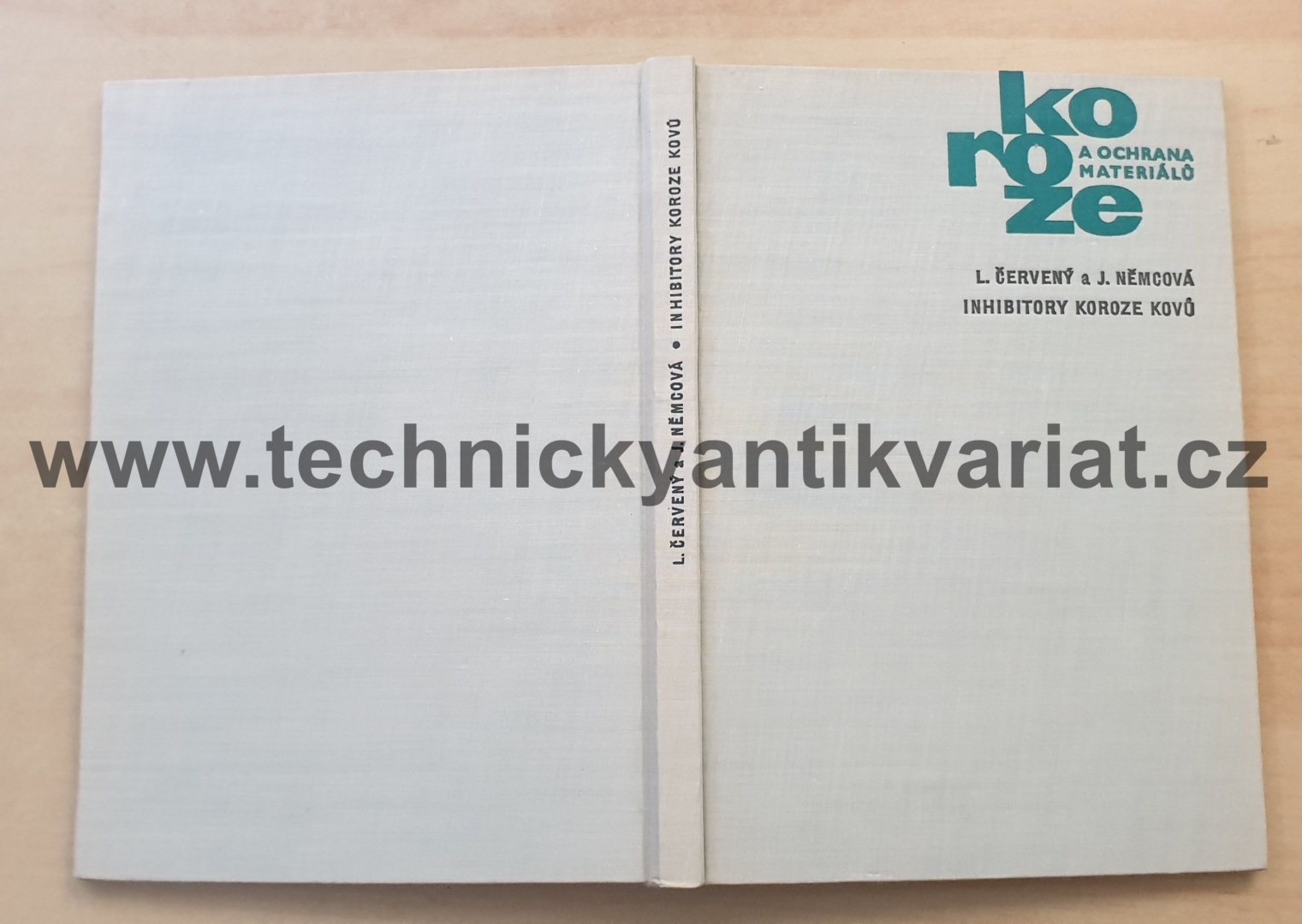 Inhibitory koroze kovů - L.Červený, J.Němcová (1964)