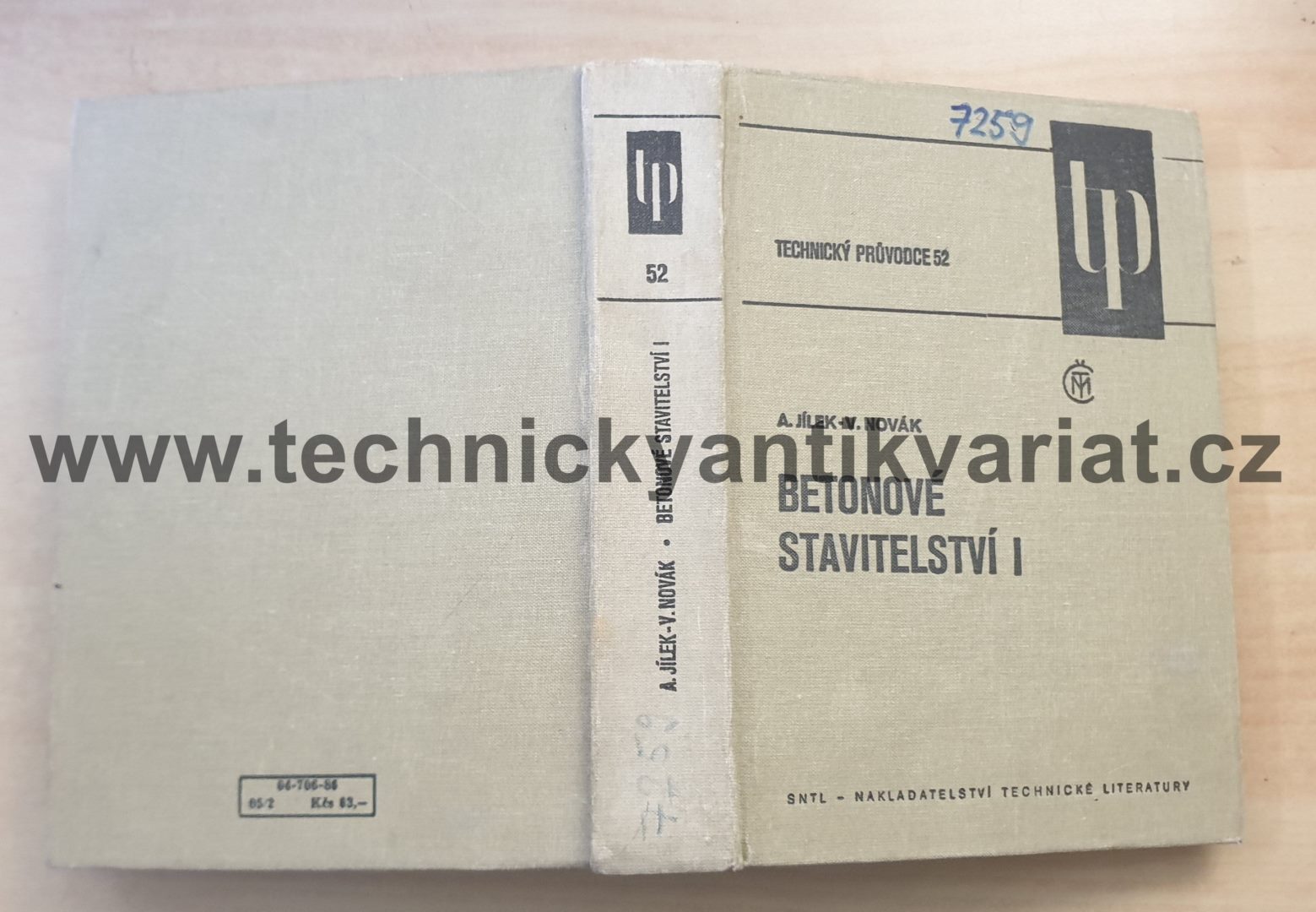 Betonové stavitelství I. - Jílek, Novák (1986)