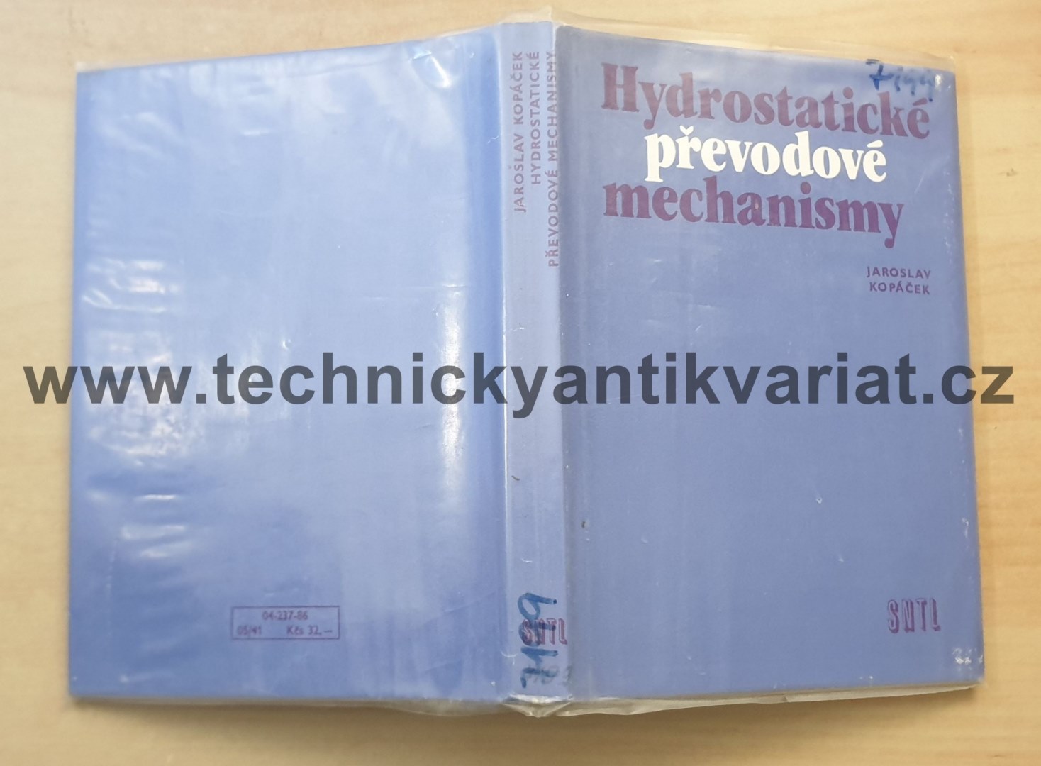 Hydrostatické převodové mechanismy - J. Kropáček (1986)