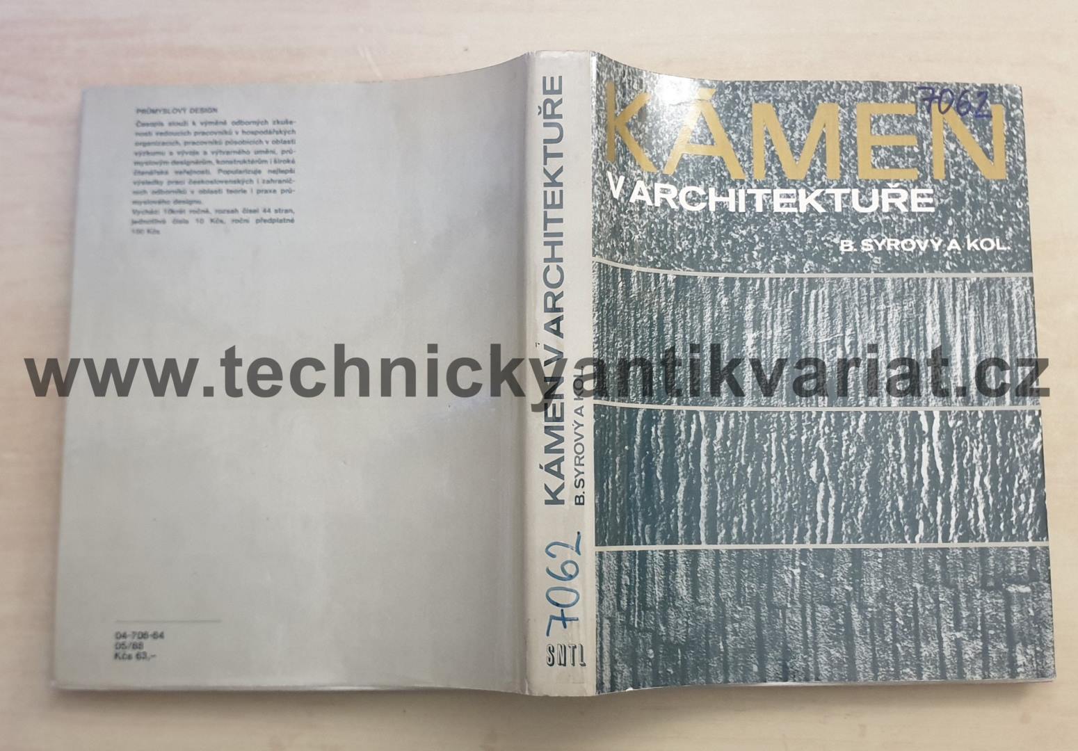 Kámen v architekture - B.Syrový (1984)