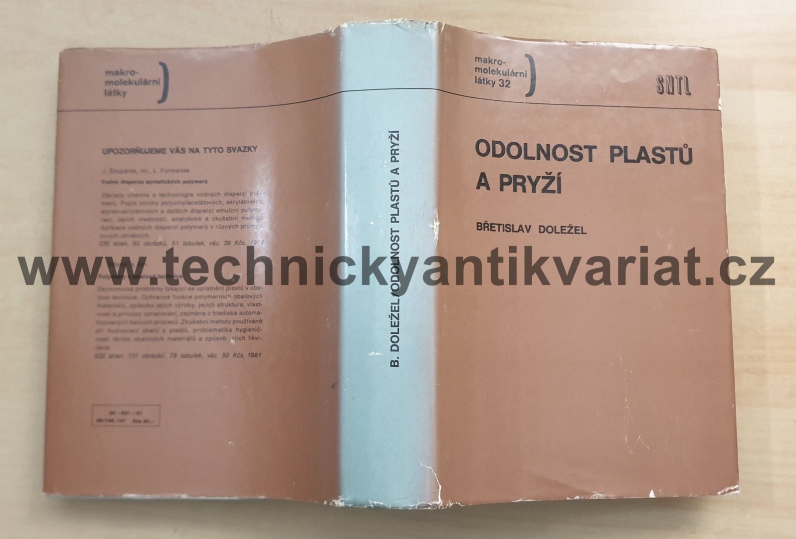 Odolnost plastů a pryží - Břetislav Doležal (1981)