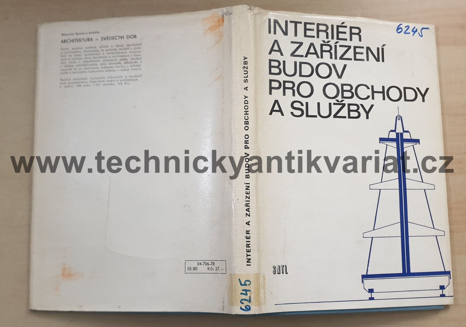 Interiér a zařízení budov pro obchody a služby (1978)