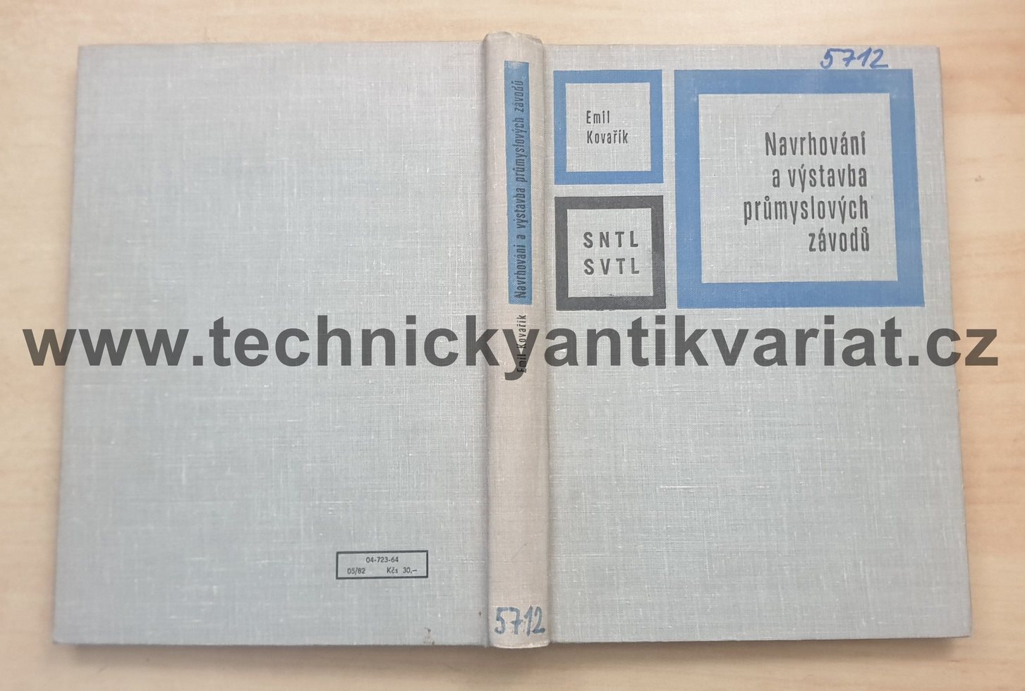 Navrhování a výstavba průmyslových závodů - Emil Kovařík (1964)