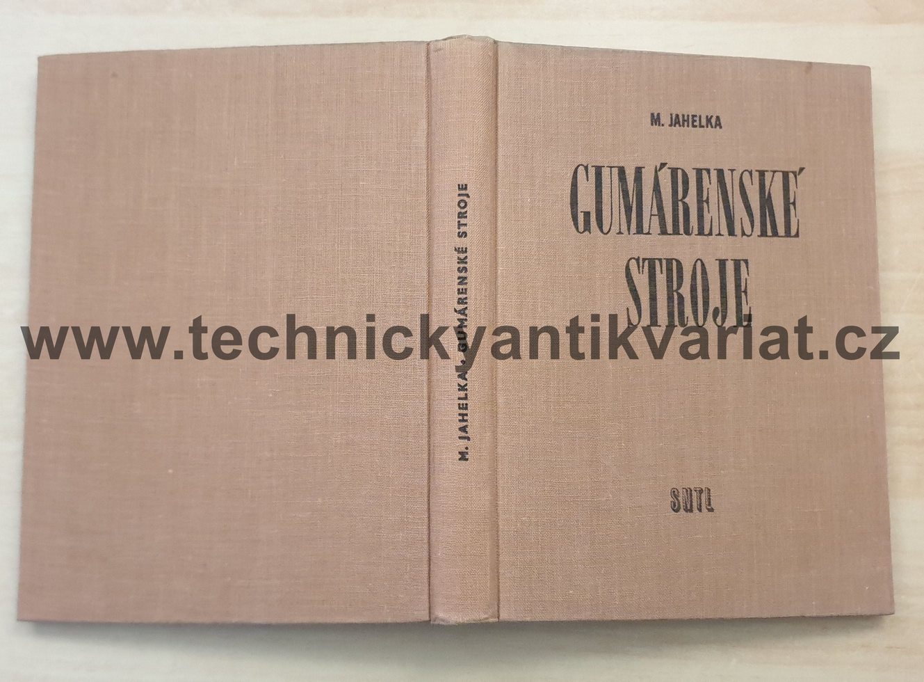 Gumárenské stroje - M.Jahelka (1958)