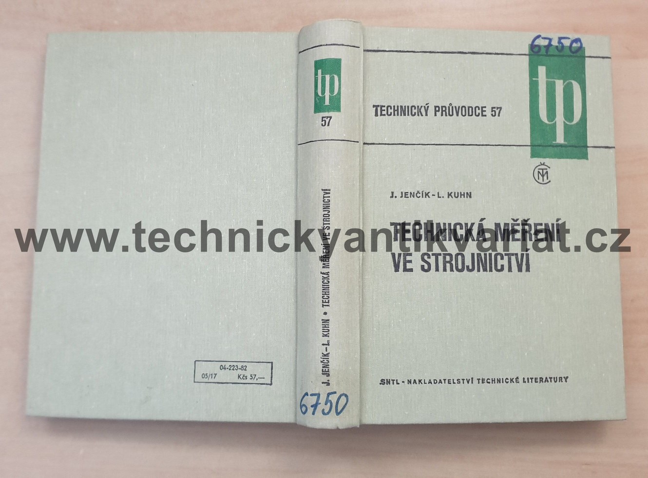 Technická měření ve strojnictví - J. Jenčík, L.Kuhn (1982)
